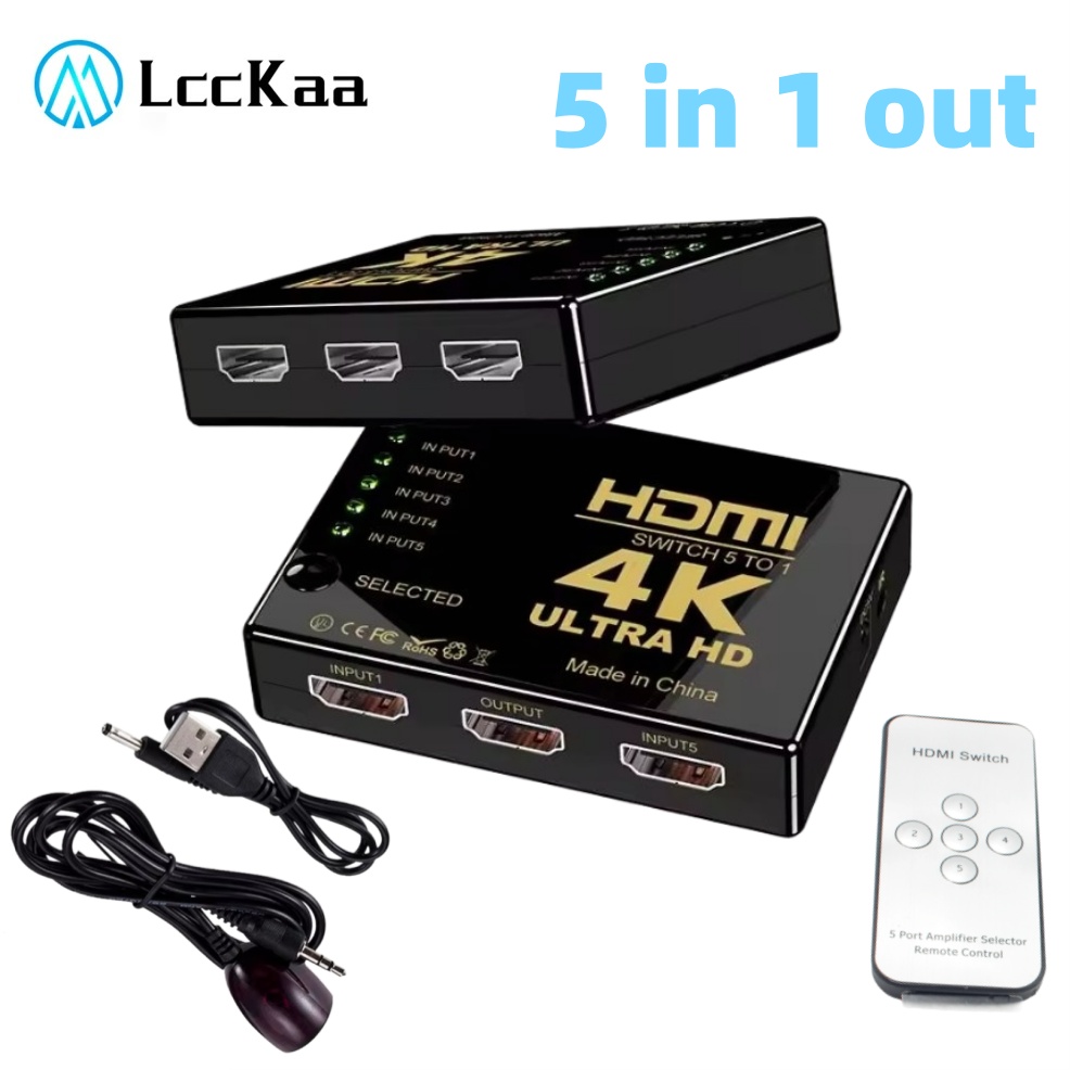 5x1 HDMI Switch HD 4K Video Sw - Hdmi Cable review and price