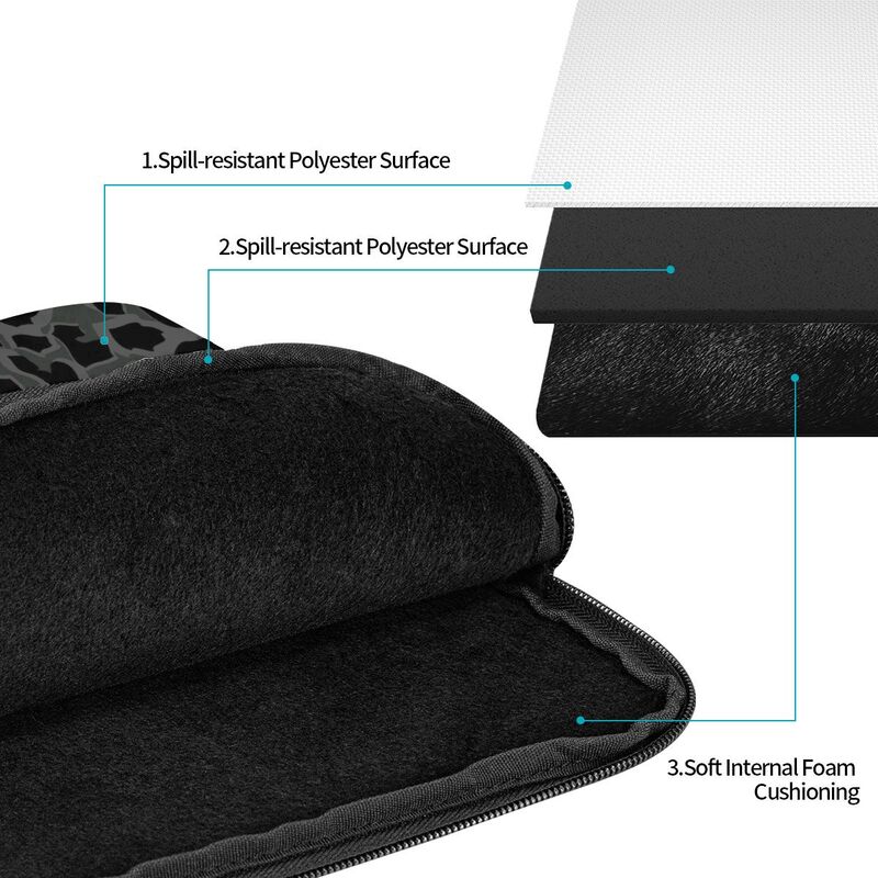 Black Leopard Laptop Sleeve Ba - Laptop Sleeve review and price