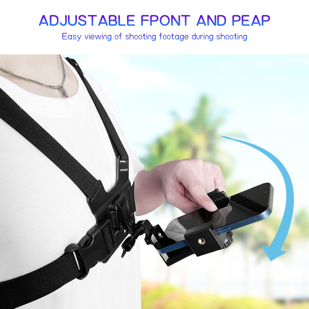 Chest Mount Phone Strap Holder - Laptop Stand review and price